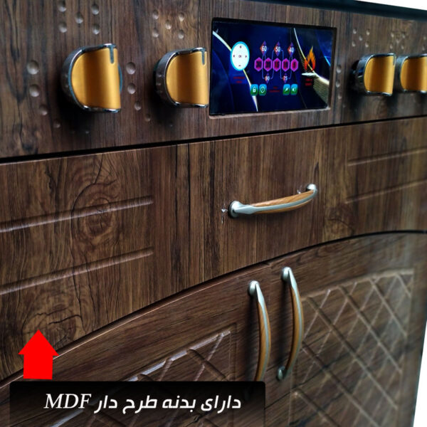 اجاق گاز دنپاسر مدل denMDF2D - تصویر 4