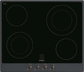 اجاق برقی ۴ شعله اسمگ ایتالیا Smeg P864 - تصویر 3