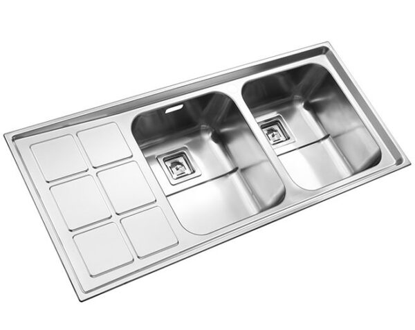 سینک استیل البرز کد 761 توکار - تصویر 3