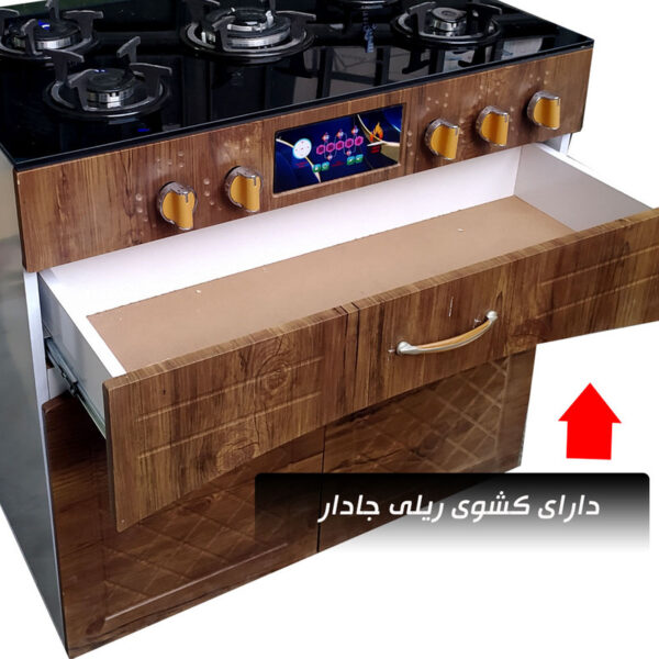 اجاق گاز دنپاسر مدل denMDF2D - تصویر 2