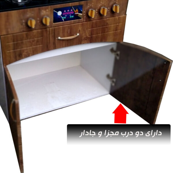 اجاق گاز دنپاسر مدل denMDF2D - تصویر 3