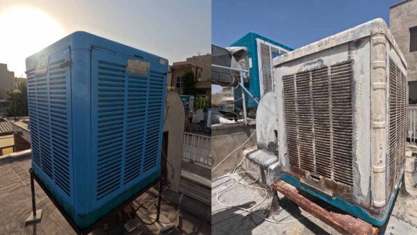 تعمیر دینام کولر آبسال مدل 3500 فوری 09121507825