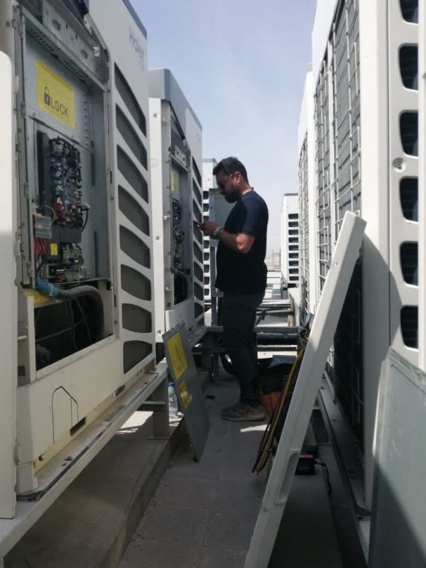 تعمیر VRF در محل با گرانتی معتبر 09121507825