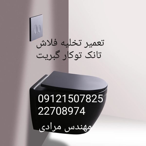 تعمیر تخلیه فلاش تانک توکار گبریت geberit 09121507825